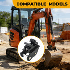 Agrovolcyn Mini Excavator Quick Hitch Coupler Compatible with 0.8-2.0 Ton