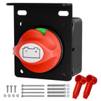 DaierTek Battery Disconnect Switch 12V-48V with Mounting Bracket