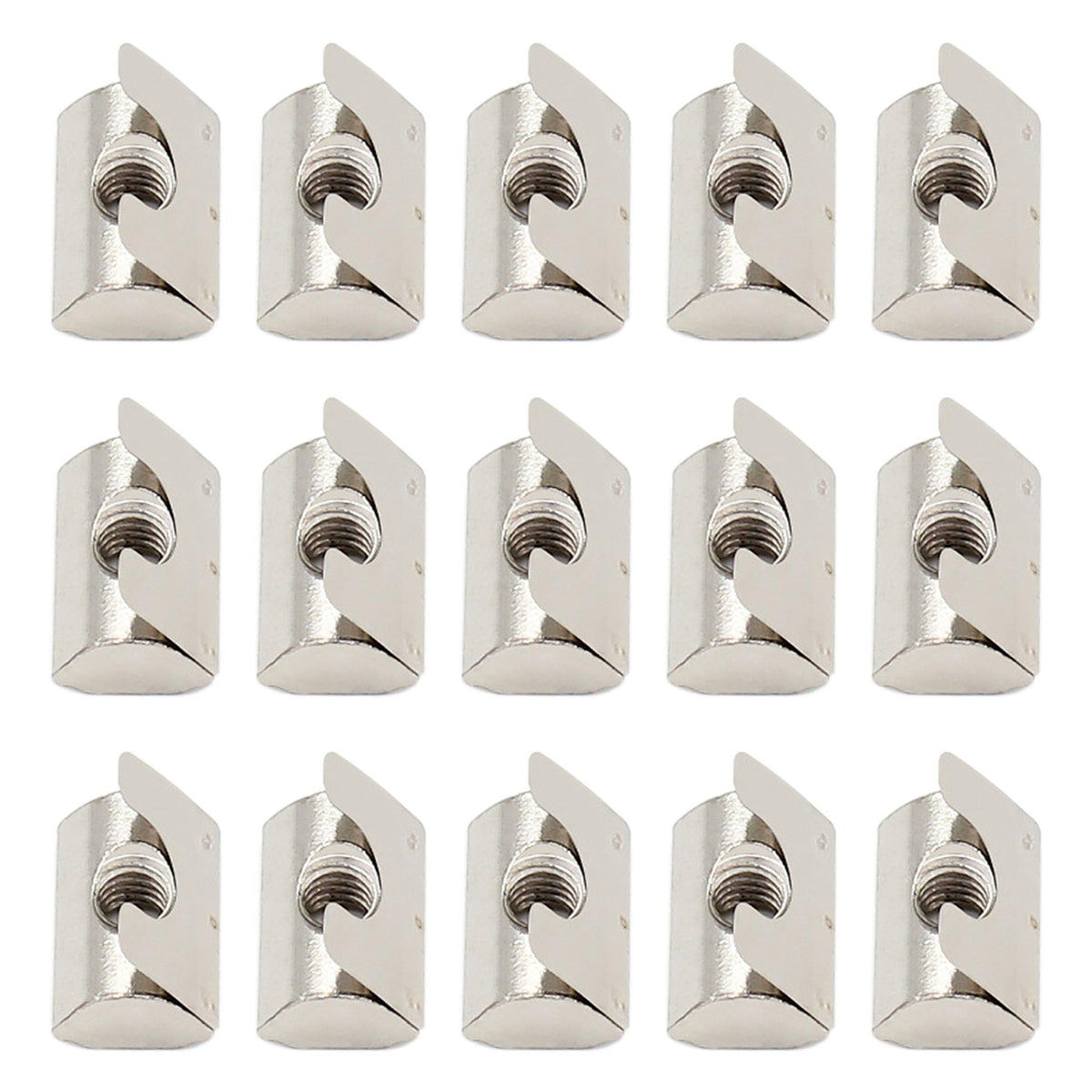 FOCMKEAS 15PCS Roll in Spring M8 T Nuts, 3030/4040 Series