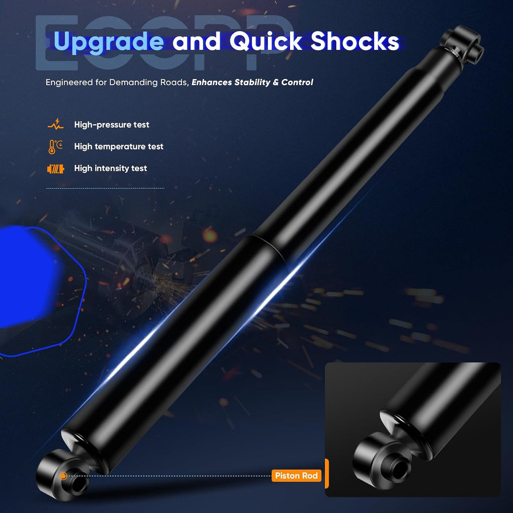 Rear Shocks Absorbers, ECCPP Gas Shocks for Dodge Dakota 2005-2010