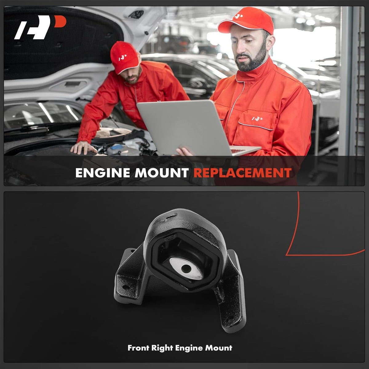 A-Premium Front Right Engine Motor Mount Compatible with Dodge Dakota