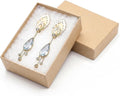 TheDisplayGuys 25 Cardboard Jewelry Gift Boxes with Inserts - Kraft Brown