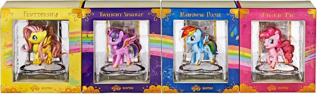 Kayou Friendship in the Cards (Amazon Exclusive) | 4 Special Edition Pony Toys with Collectible Cards & Display