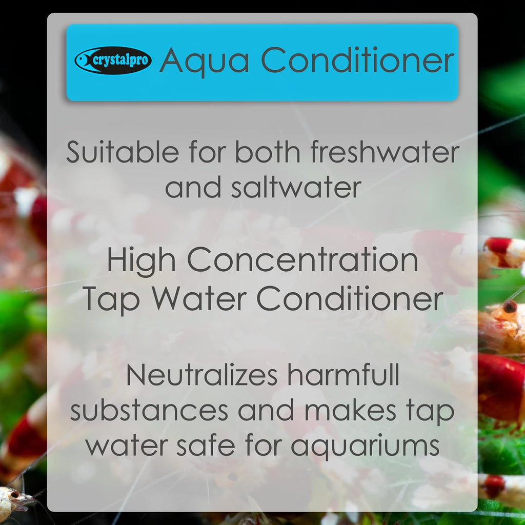 Aqua Conditioner - Treats 1250 Gallons - Aquarium Water Conditioner - Neutralizes Chlorine and Ammonia 4.2 Oz