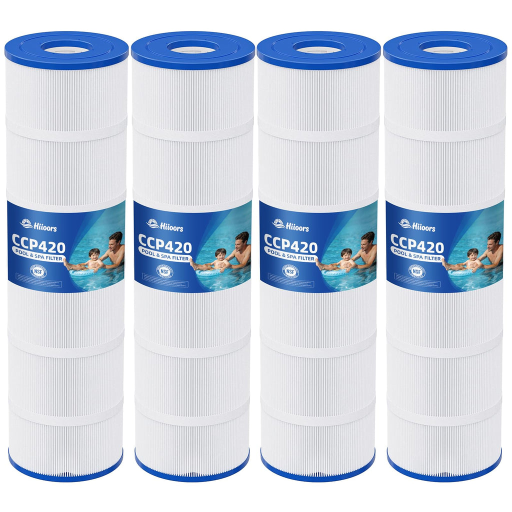 CCP420 Pool Filter Cartridges 4 Pack, for Pentair Clean & Clear Plus 420