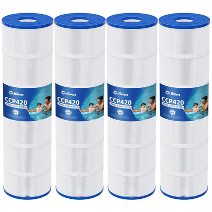 CCP420 Pool Filter Cartridges 4 Pack, for Pentair Clean & Clear Plus 420