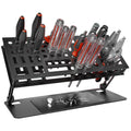 Screwdriver Organizer Holder Rack: Height Adjustable (Black)