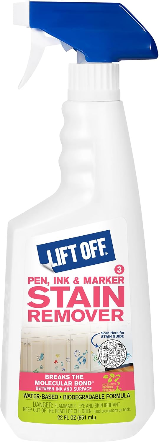Lift Off Pen, Ink & Marker Stain Remover, 22 fl oz, 40901