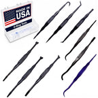 Bojo Tools Tool Kit, Heavy Duty Plastic 9-Piece O-Ring Set Hook Pick