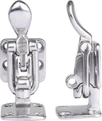 NovelBee 2pcs 90 Degree Clamp Latches,Boat Hatch Latches,Hold Down Clamp