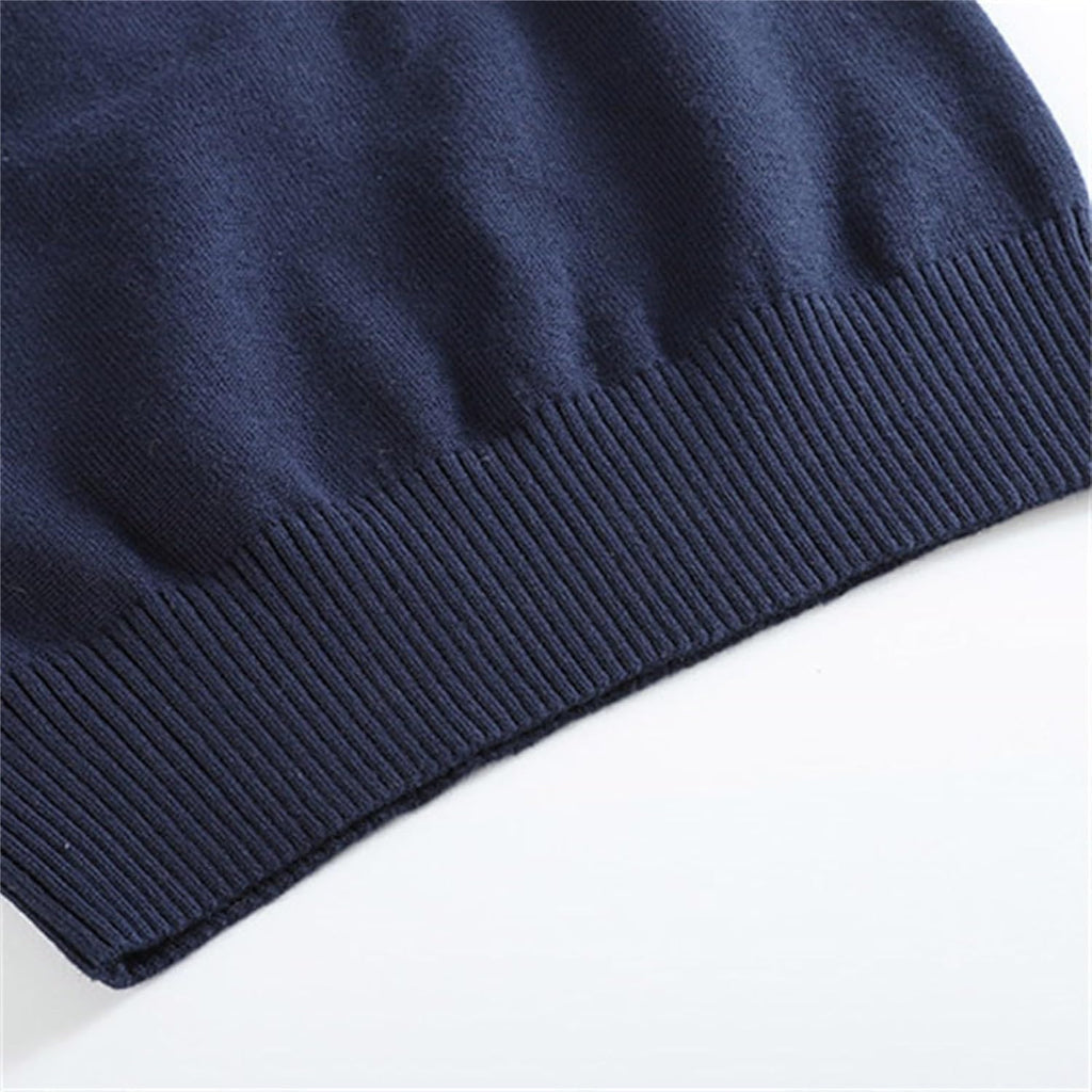 Boys Sweater Vest Cable Knit V-Neck Knitted Uniform Toddler Kids Girls Clothes Dress Vests