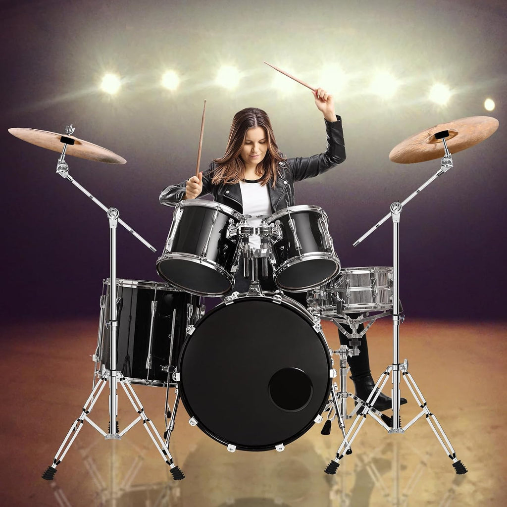 Cymbal Stand, Adjustable Cymbal Stand for Drum Hardware Percussion Mount Holder Gear Set Drum Hardware Set for