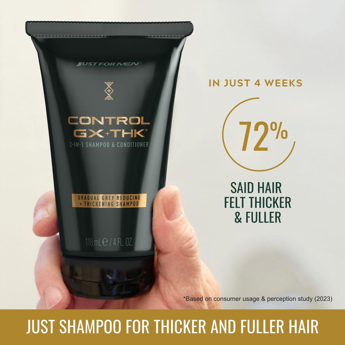 Control GX + THK Thickening Shampoo & Conditioner, 4 Fl Oz