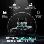 Mens Face Moisturizer Cream - Anti-Aging & Wrinkle Cream with Retinol, 4 OZ