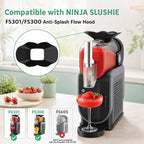 Anti-Splash Flow Hood Compatible with Ninja Slushie Machine FS301 FS300