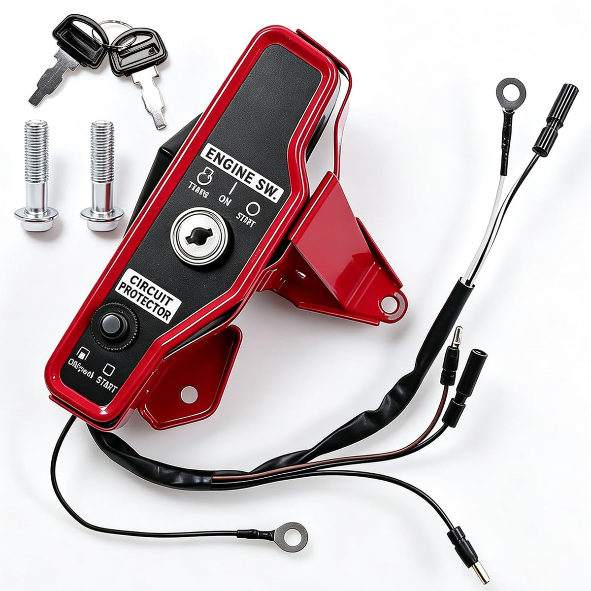 TKCBCD Generator Ignition Switch Box Compatible with Honda GX120 GX200