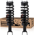 KUIPERAUTO Pair Front Struts w/Coil Spring Assembly Compatible with 2006-2008 Dodge Ram 1500 4WD 171111 Shock Absorbers