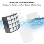 AZ3002 Filter Replacement for Shark Stratos AZ3000 AZ3000W Upright Vacuum