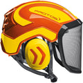 Protos Integral Arborist Helmet - Orange & Neon Yellow