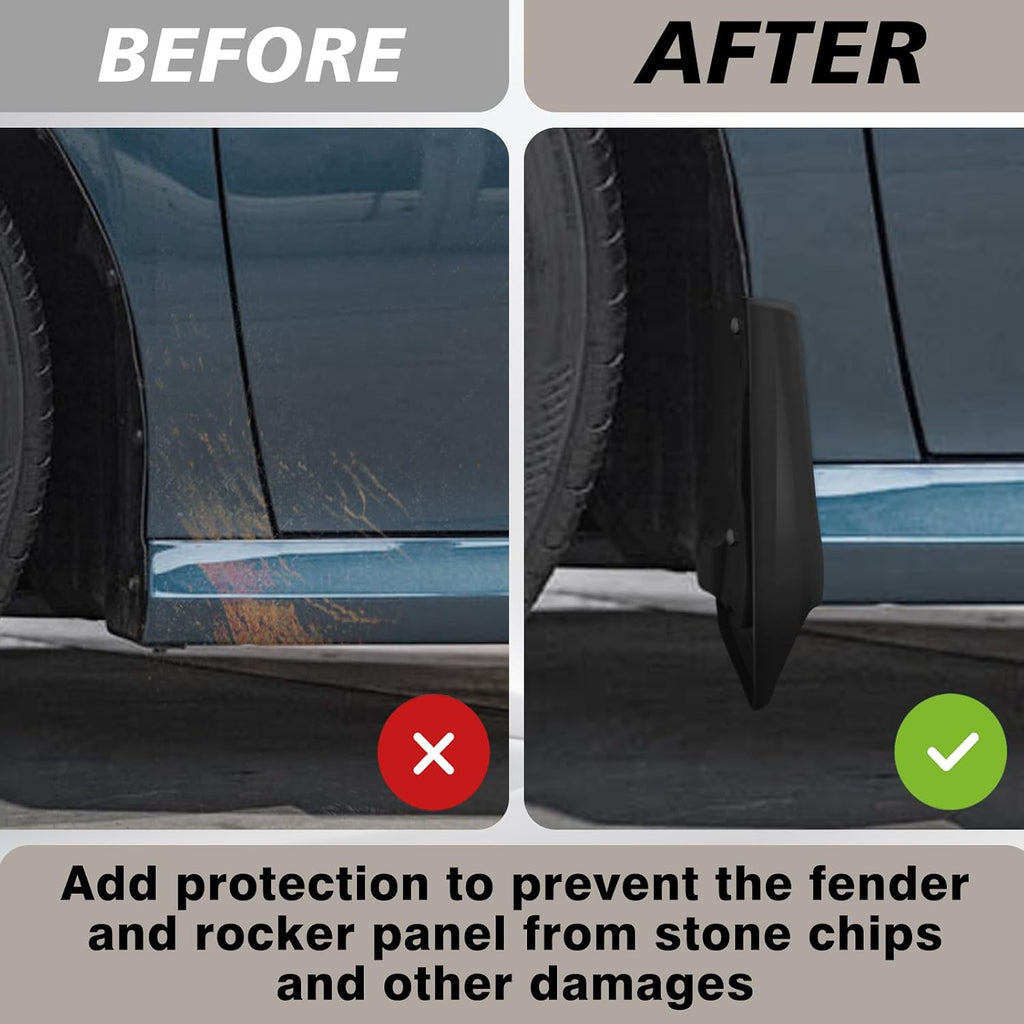 Mud Flaps for 2025 2026 Toyota Camry LE, XLE (Not for SE/XSE) | Accessories Splash Guards Wheel & Tire Mudguards