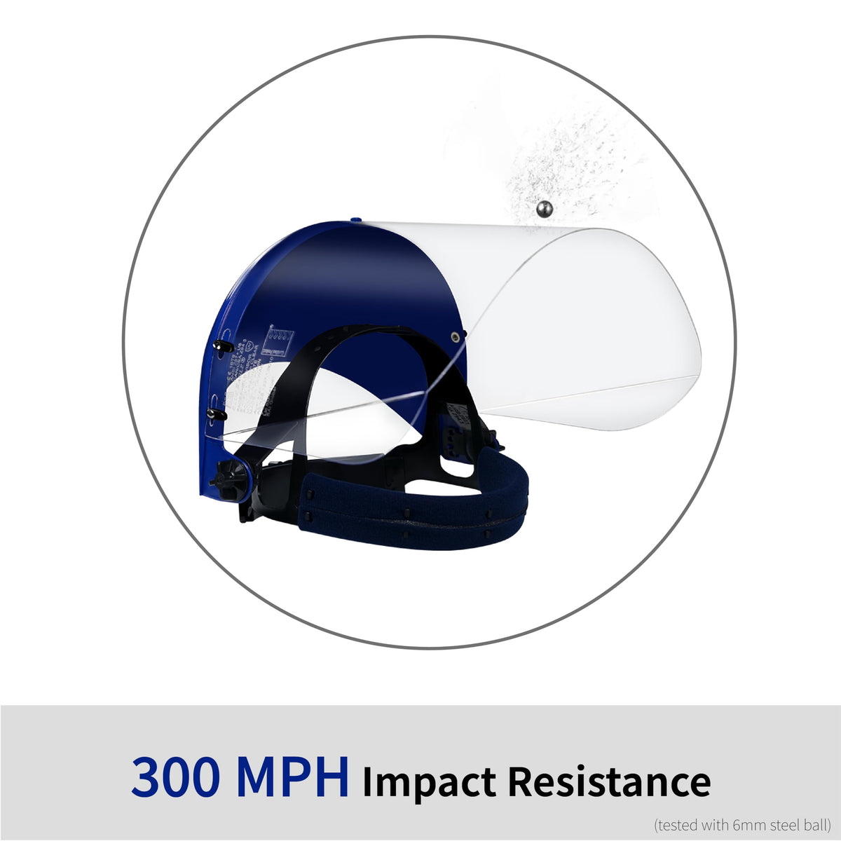 FC48N Clear Face Shield Replacement Visors, 3 PCS