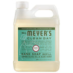 CLEAN DAY Liquid Hand Soap Refill, Basil, 33 fl oz