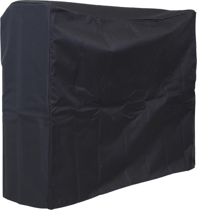Sunnydaze 4-Foot Firewood Log Rack Cover, Black | Heavy-Duty PVC Construction, for Most 4-Foot Log Racks