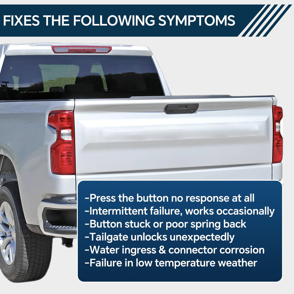 Tailgate Liftgate Release Switch Compatible with 2019-2026 Chevy GMC Models
