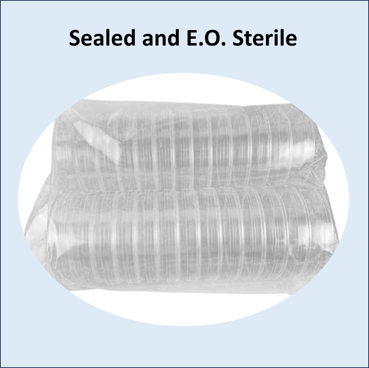 Polystyrene Petri Dish with Vented Lid, 60x13mm, Sterile (26 pcs)