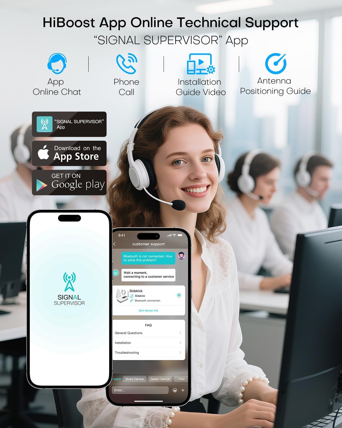 Cell Phone Booster for Home Office | Boosts 5G & 4G LTE | Cell Phone Signal Booster for All U.S. Carriers-Verizon