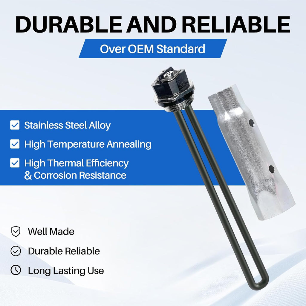 110V/120V RV Water Heater Element and Hex Wrench for Atwood/Suburban