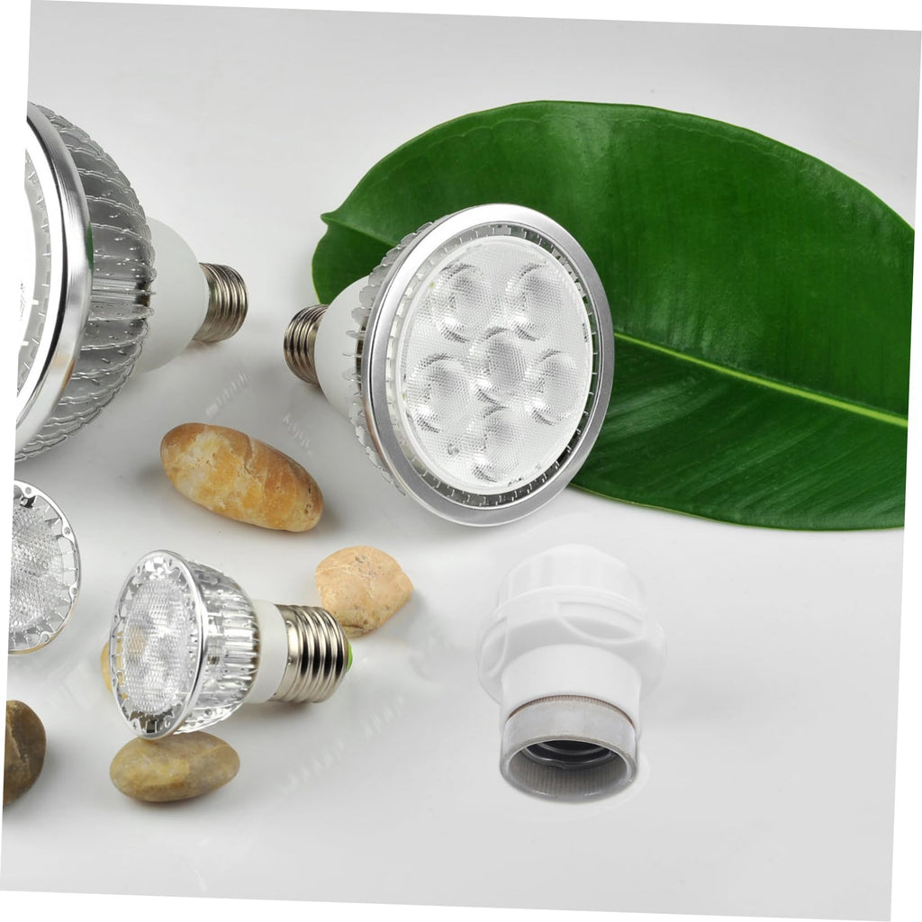 E27 Ceramic Lamp Holder 10 Pack Heat Resistant Ceiling Light Socket