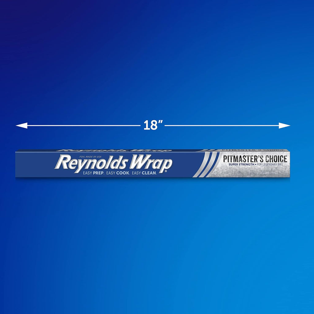 Wrap Pitmaster's Choice Heavy Duty Aluminum Foil, 18in, 37.5sq ft
