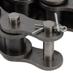 kimllier 100 Roller Chain 10 Feet, Carbon Steel, with 2 Connecting Links