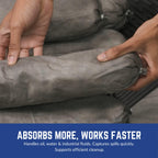 Universal Absorbent Socks 3" x 4', Gray, 12 Count