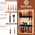 Leather Working Kit, Boxed Leather Tooling Kit, All-in-one