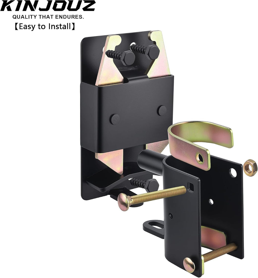 2-Way Farm Gate Latch, Heavy Duty Fence Latch for Metal Tube Gates