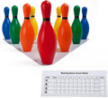 Weighted Plastic Bowling Pin Set