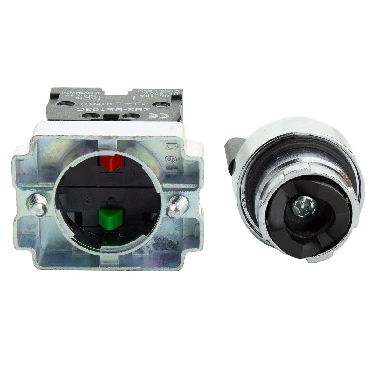 Rotary Switch 2 Position Selector Switch Maintained, 4 Pack