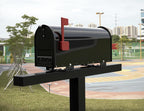 Adjustable Mailbox Bracket,Carbon Steel,Adjustable Design(fits mailboxes with 5-1/4" to 10-1/4"Wide Floor)