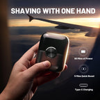 Electric Foil Shavers for Men: 4 Floating Blades & Big LED Display
