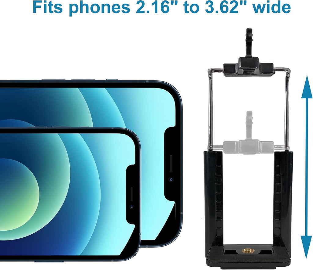 Car Phone Mount - Windshield Compatible Cell Phone Holder for iPhone XS/XR/8/7/6S/6 Plus SE, Samsung Galaxy