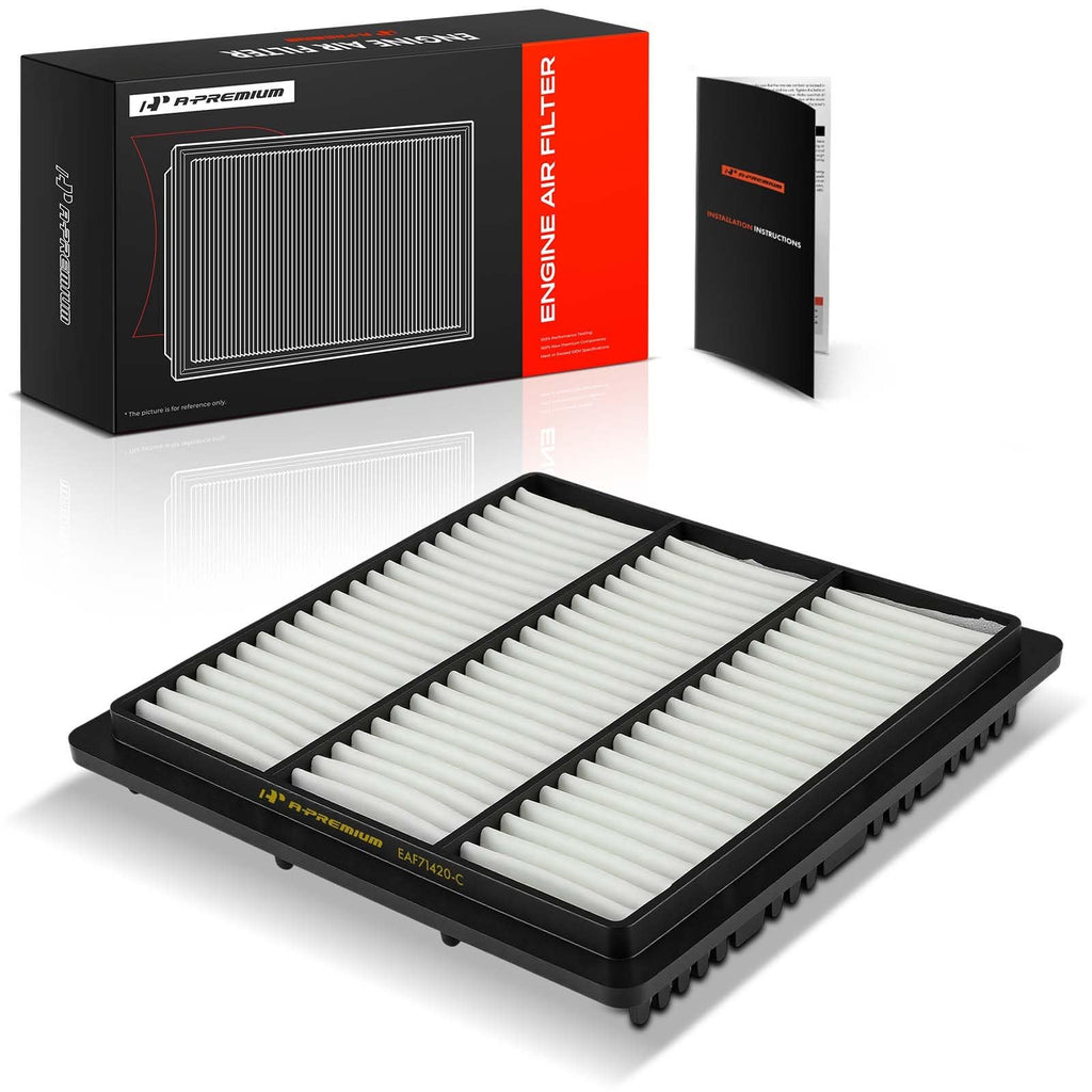 A-Premium Engine Air Filter Compatible with Dodge & Mitsubishi Models