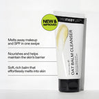Oat Cleansing Balm - Makeup & SPF Remover, 5% Oat Kernel Oil for Hydration & Skin Barrier Support, Gentle Cleanser