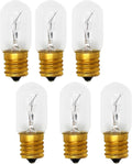 6-Pack Replacement Light Bulb for Whirlpool WMH2175XVB1 Microwave