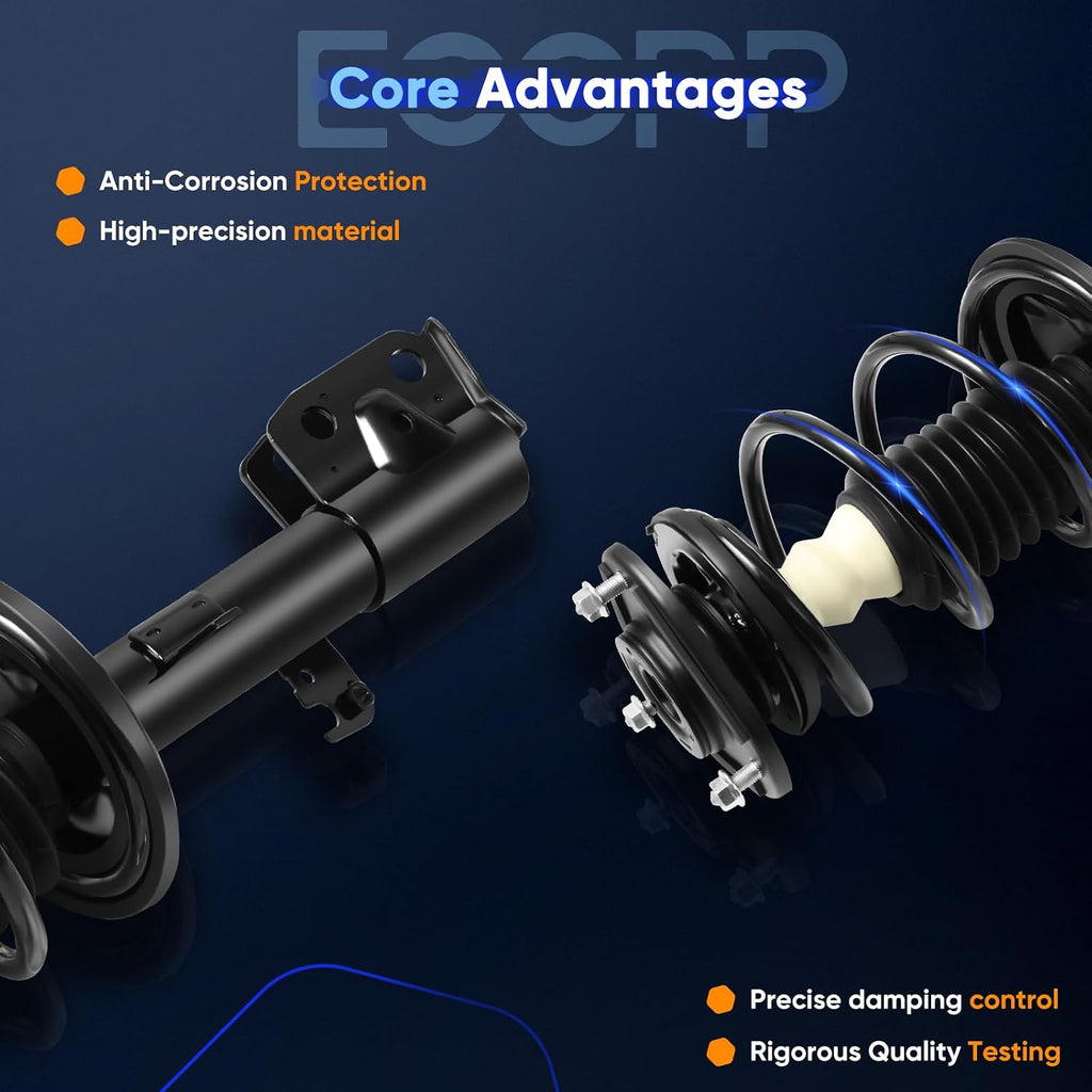 ECCPP Struts Spring Assembly Front Struts for Toyota Corolla 2009-2013