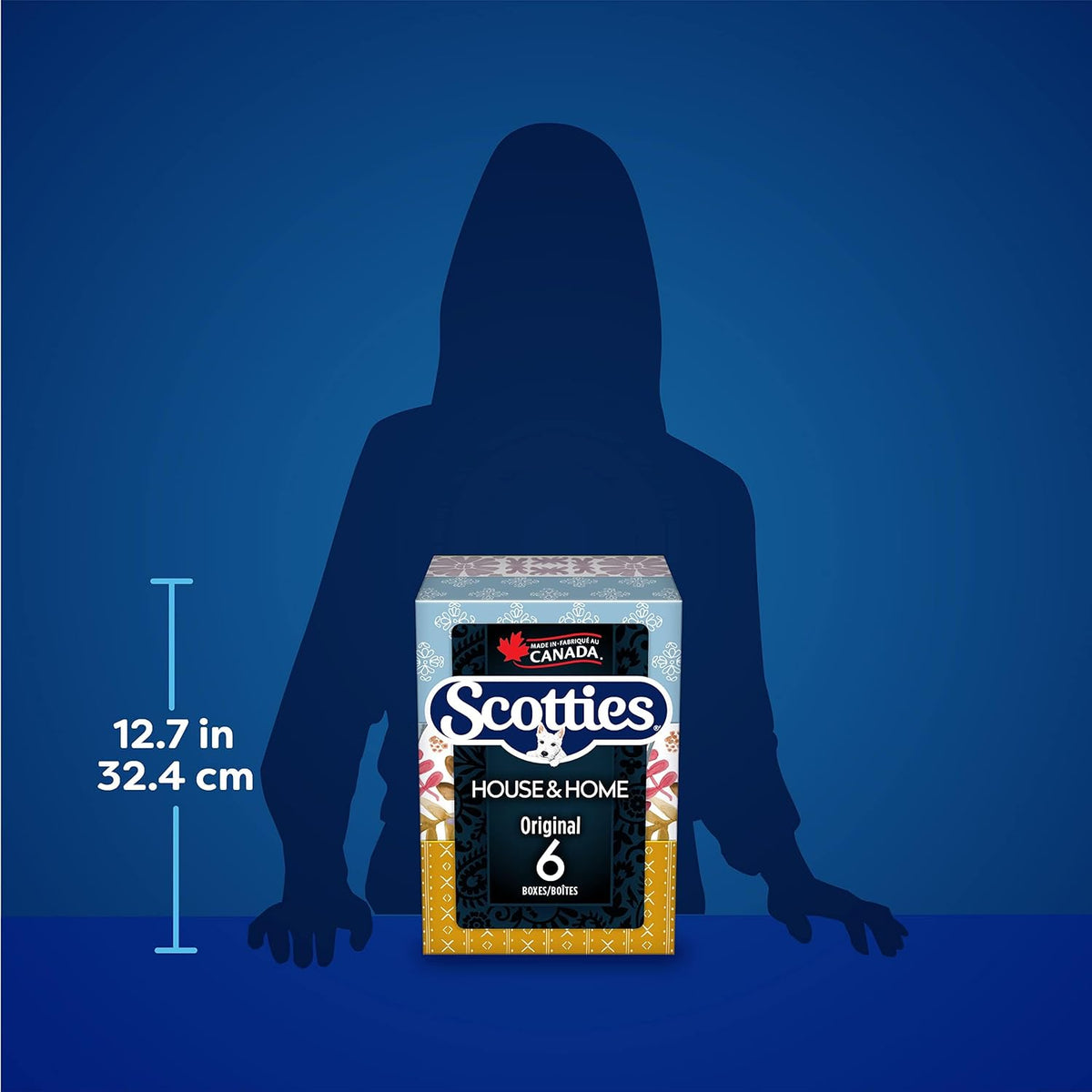 Facial Tissue, 2-ply, 126 sheets per box - 6 Pack (Canadian)