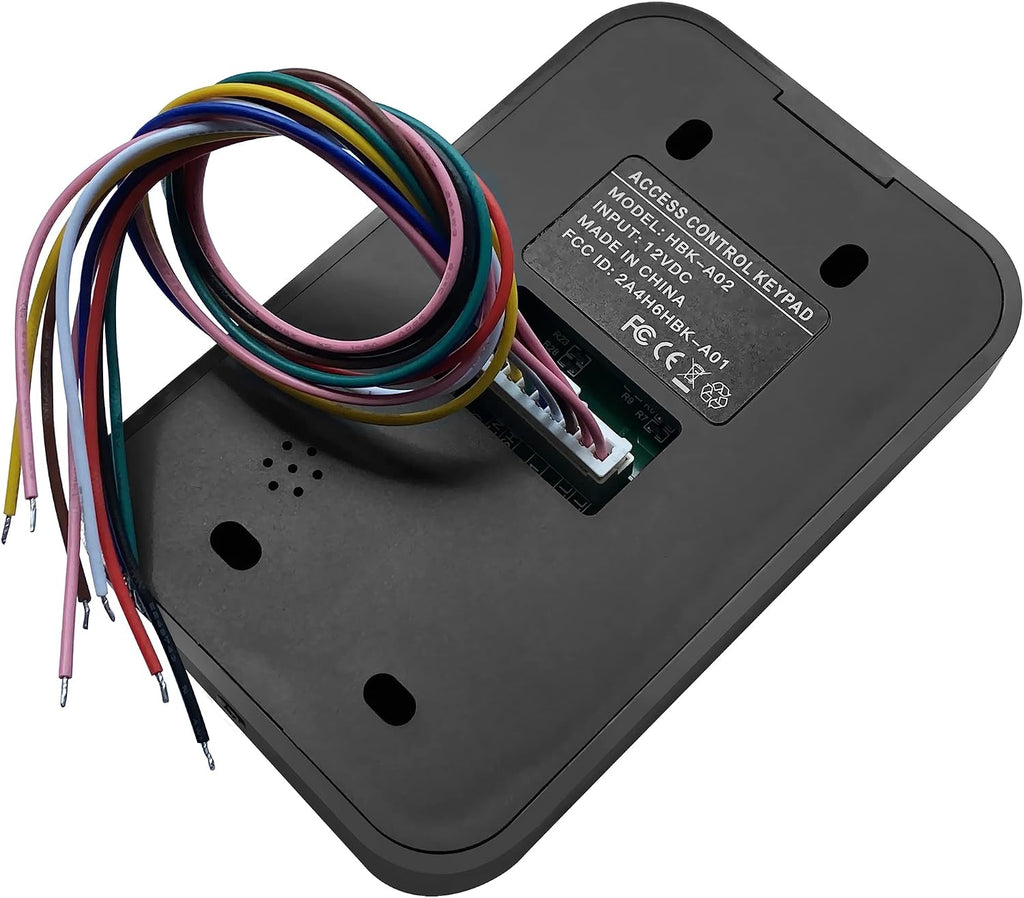 Electric Strike Door Lock Access Control System 125KHz RFID Keypad | with Fail Secure Lock, Remote Control, Exit
