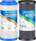 10"x4.5" Whole House Water Filter Kit, String Wound & Carbon