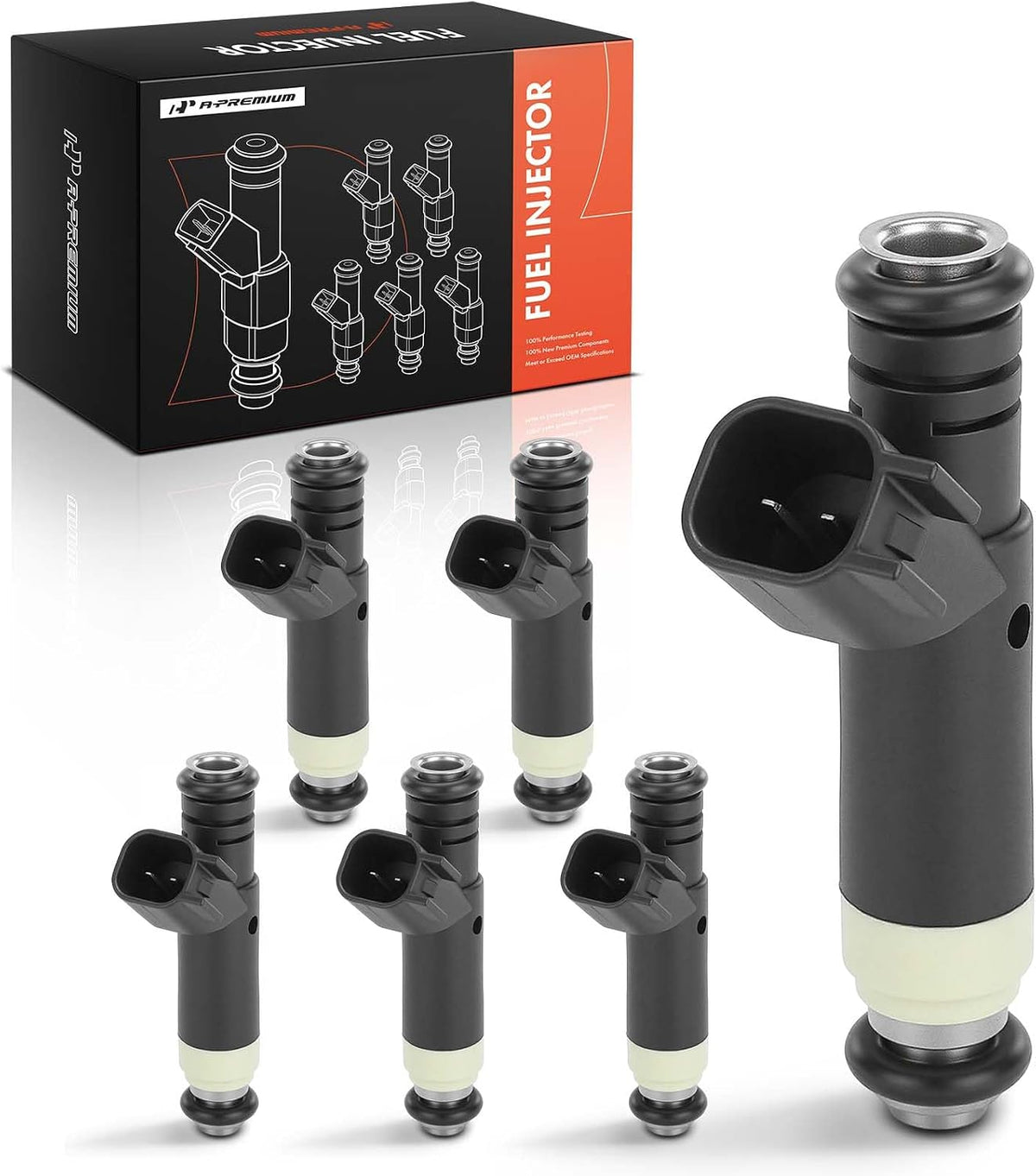 A-Premium Fuel Injectors Compatible with Ford, Mazda